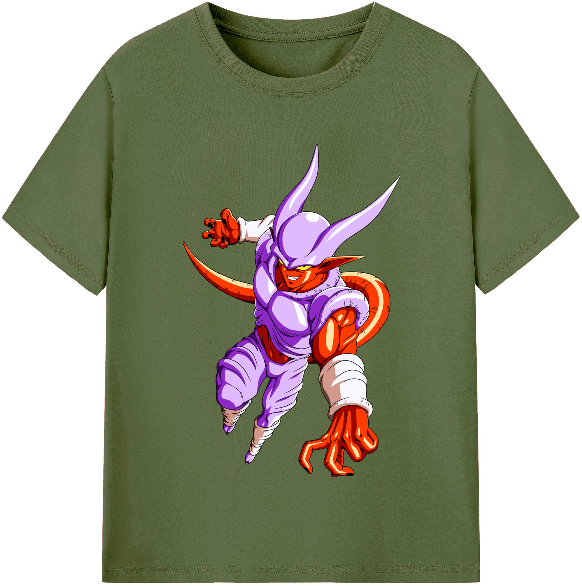 （画像用） ドラゴンボール ジャネンバ DRAGON BALL Janemba 綿100％半袖Tシャツ（フロントプリント）
